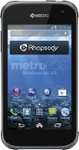 Front Standard. MetroPCS - Kyocera Hydro XTRM 4G No-Contract Cell Phone - Black.