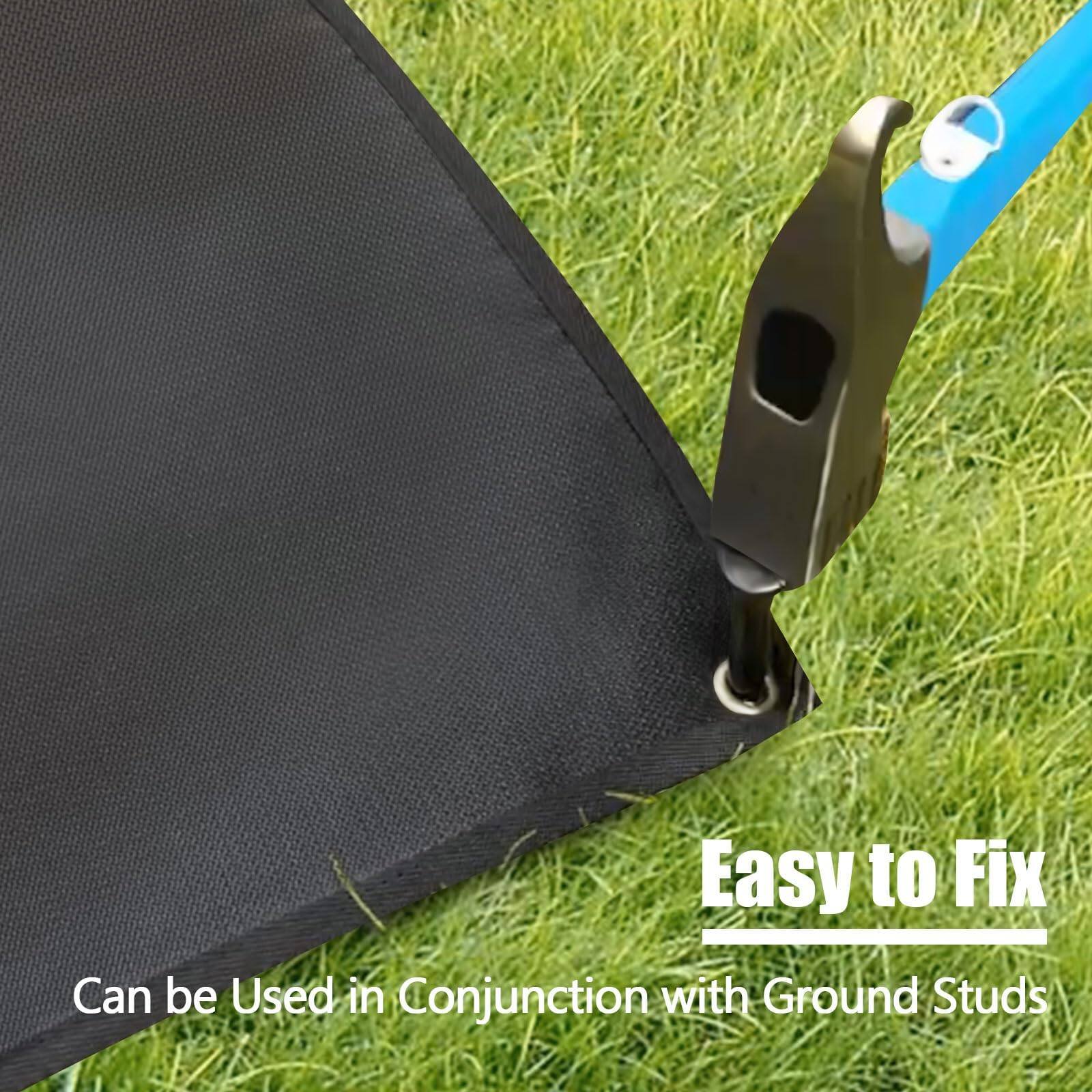 Easy to Fix  
Can be Used in Conjunction with Ground Studs