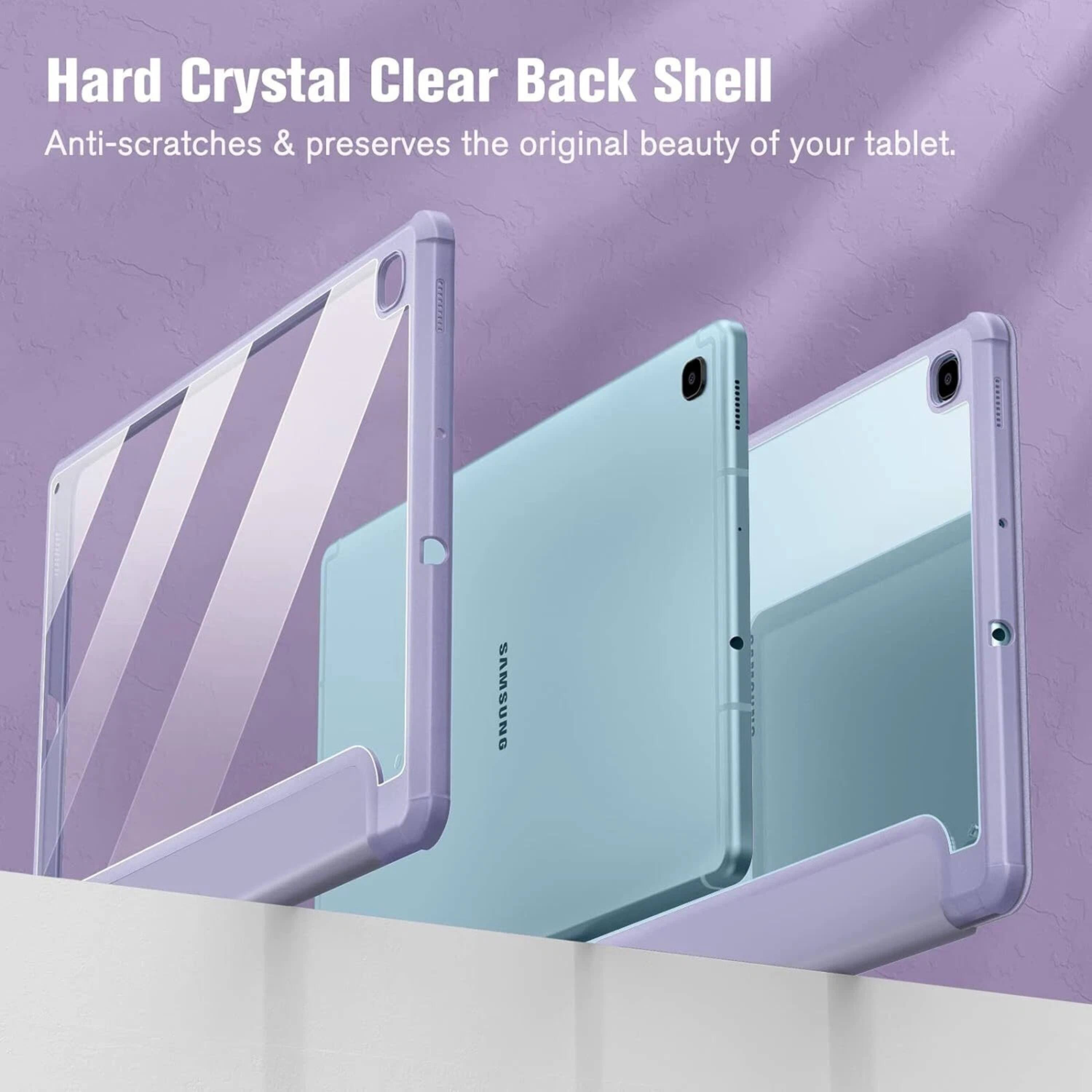 Hard Crystal Clear Back Shell
Anti-scratches & preserves the original beauty of your tablet.