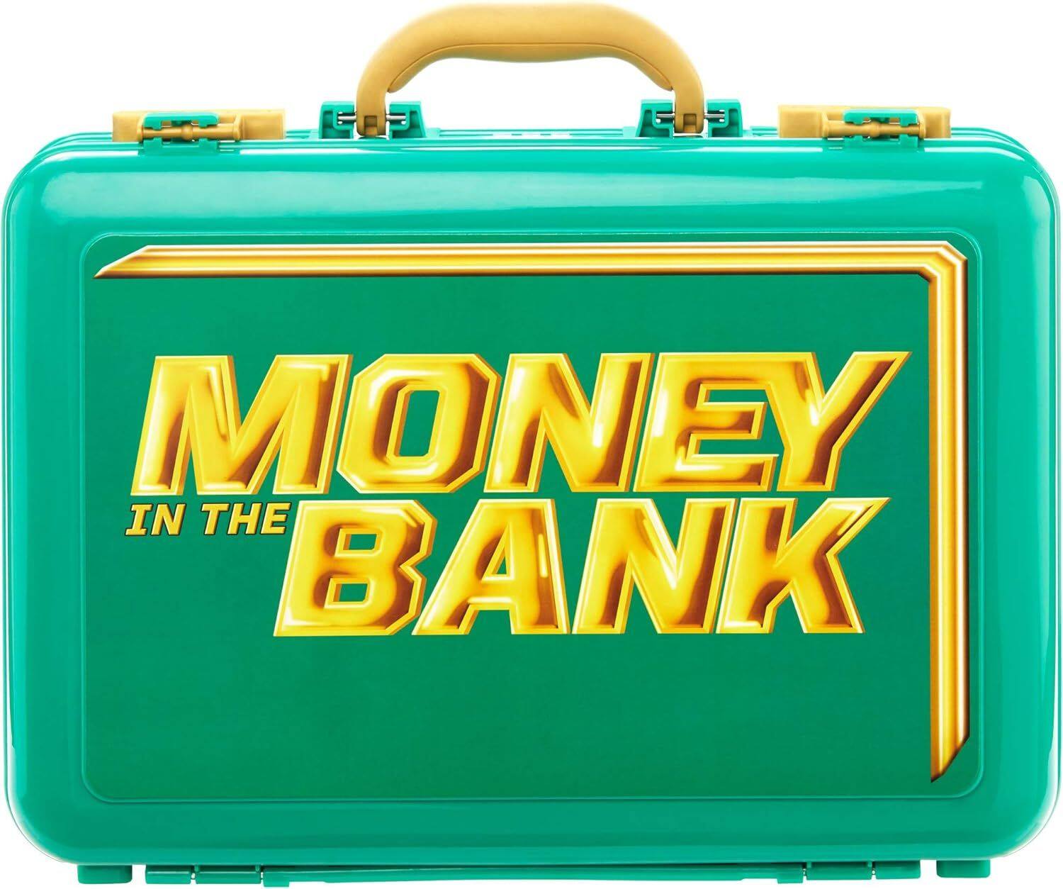 The text on the image is: "MONEY IN THE BANK".