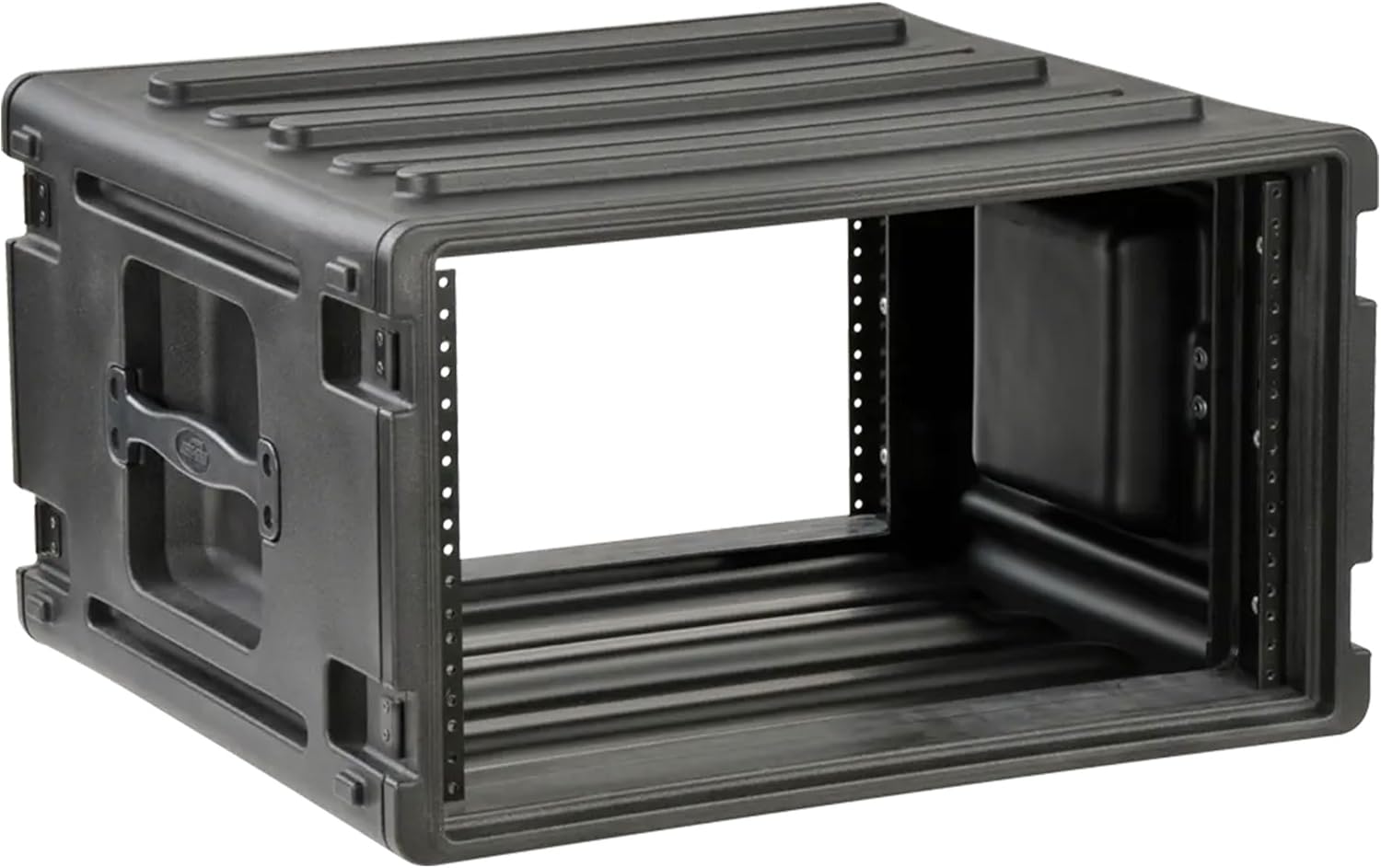 Front. SKB - SKB 1SKB-R6U Roto Rack Case, Black.