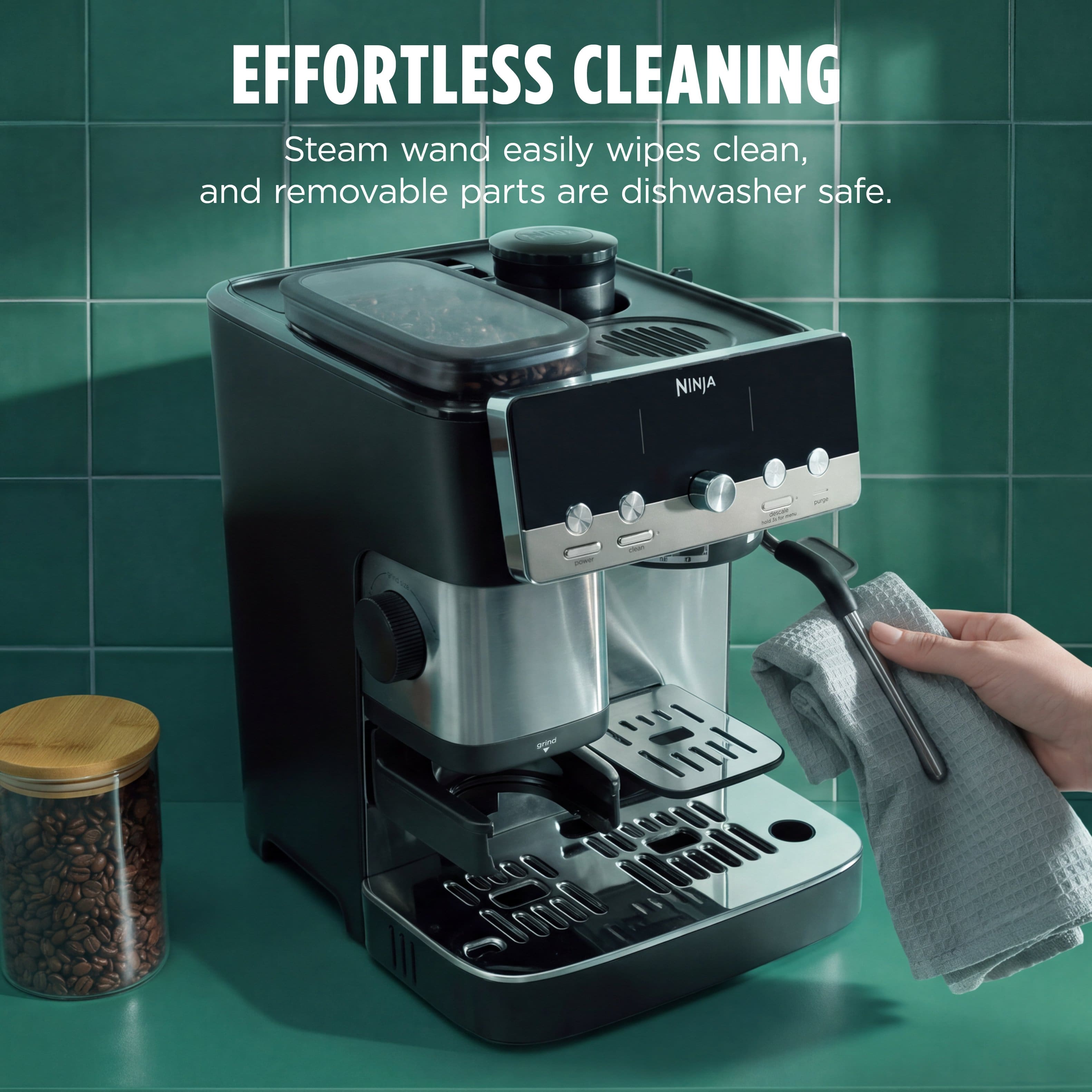 Ninja Luxe Café Mini Espresso Machine & Drip Coffee Maker with