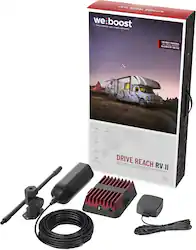 weBoost - Drive Reach RV II Cell Signal Booster Kit for RVs, Boosts 5G & 4G LTE for all carriers - Red - Angle_Zoom