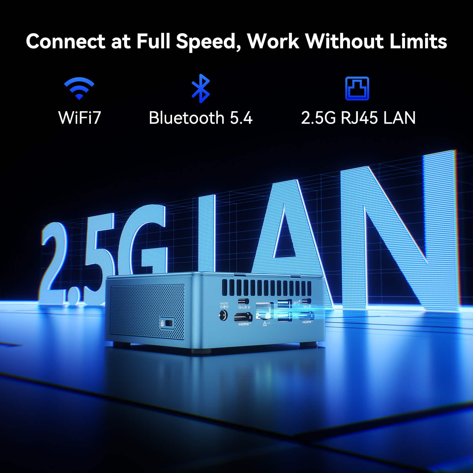 GEEKOM IT12 Mini PC, 14th Gen Intel Ultra U5 125H, 16GB DDR5 RAM&