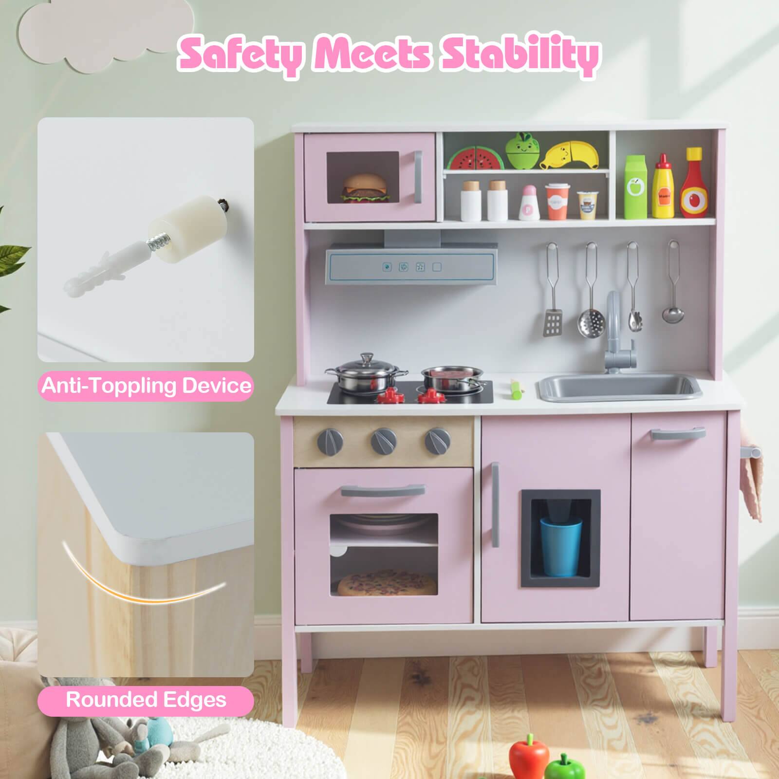 Safety Meets Stability

Anti-Topping Device

Rounded Edges