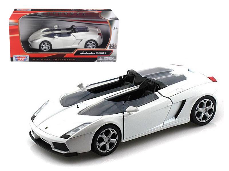 Lamborghini Concept S White 1/24 Diecast Car Model by Motormax price history on PriceWatchPro