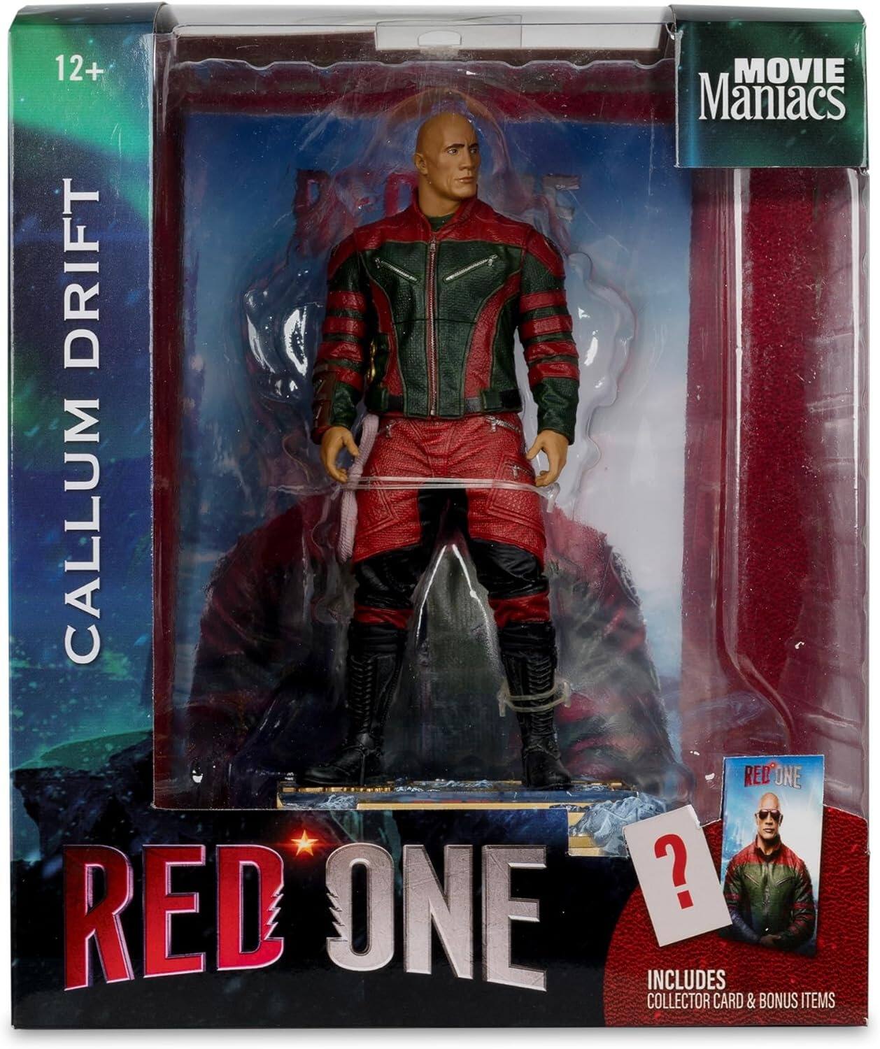 12+ DRIFT CALLUM RED ONE MOVIE Maniacs RED'ONE ? INCLUDES COLLECTOR CARD & BONUS ITEMS