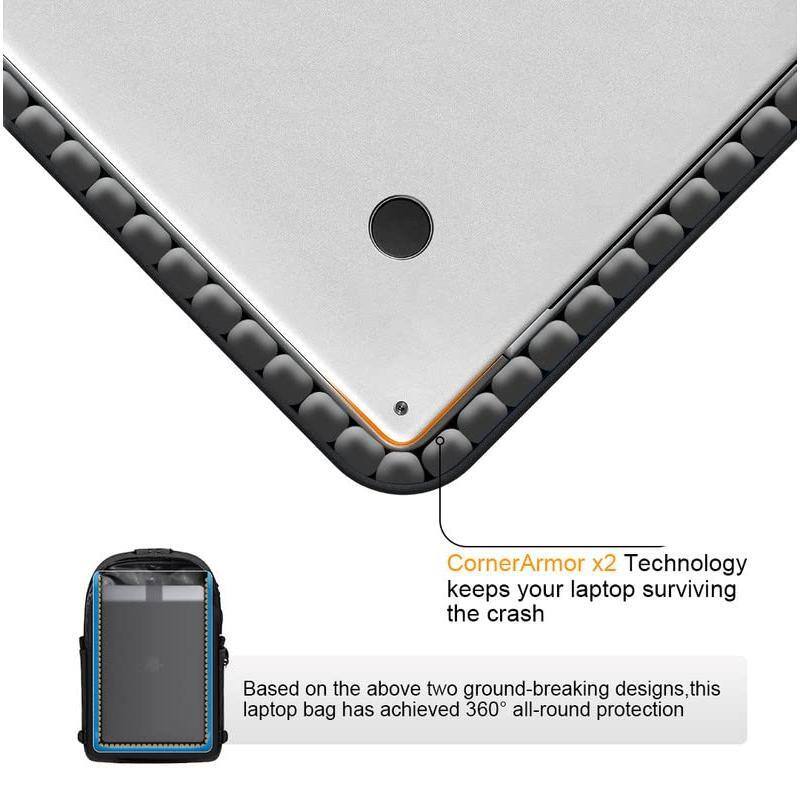 Back. Live At Space - Travel Laptop Backpack Water Resistant Anti theft Bag With Usb Charging Port And Lock 15 6 Inch Computer Business - A-blue-17.3inch.