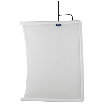 Front. Kupo - Kupo 18x24" Open End Flag Frame, White Quarter Silk Scrim.