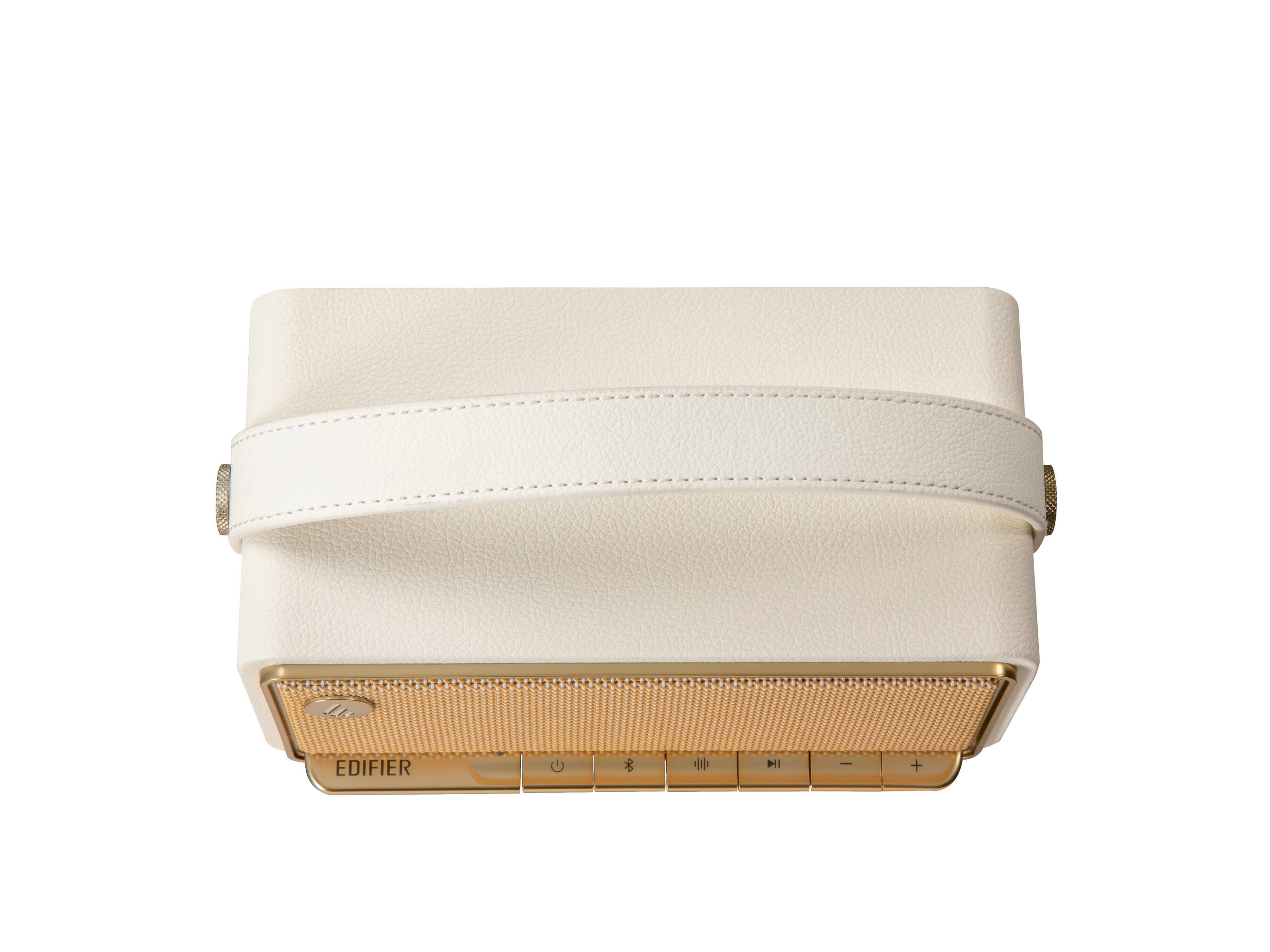 Alt View 3. Edifier - MP330 Portable Bluetooth Speaker - Ivory.