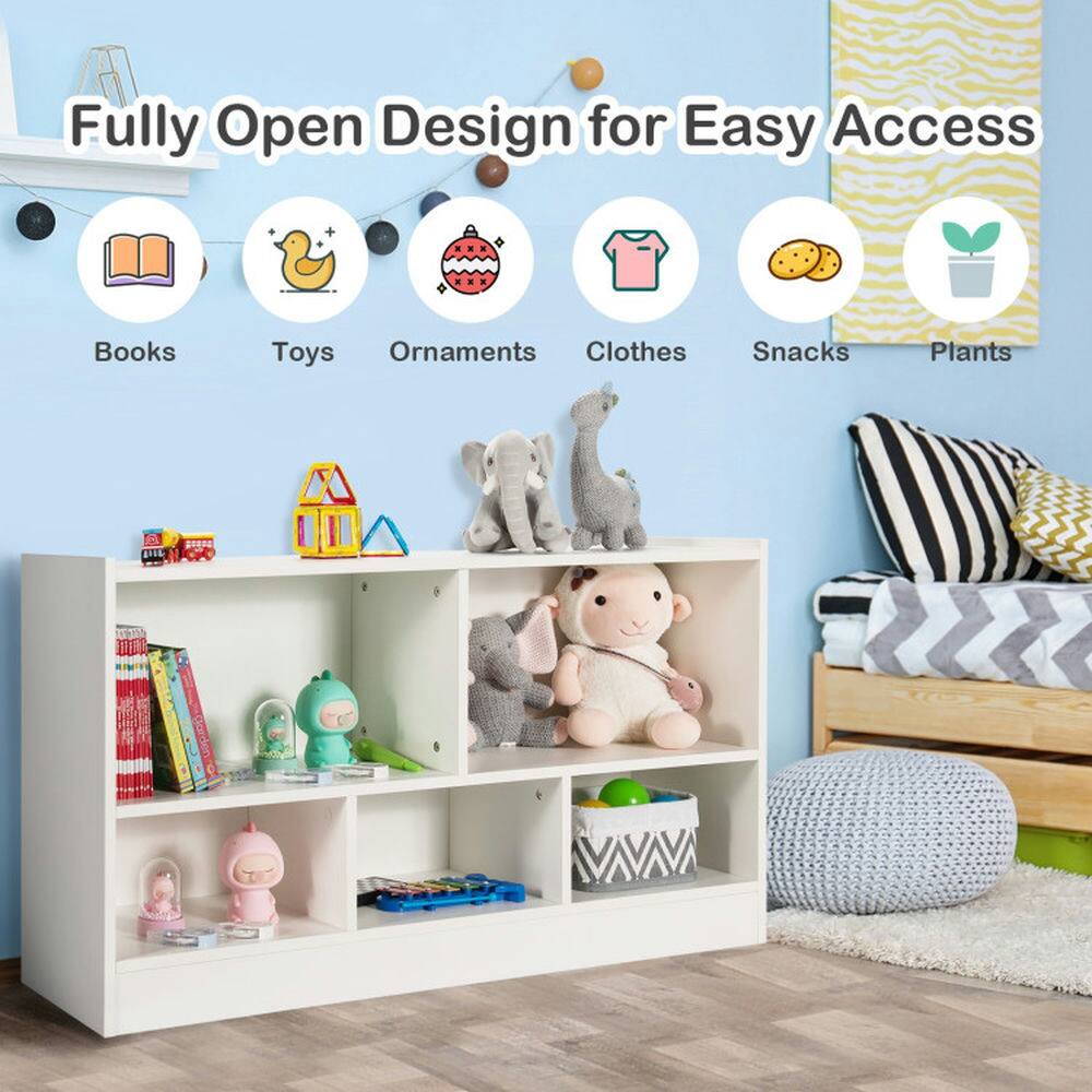 Fully Open Design for Easy Access

- Books
- Toys
- Ornaments
- Clothes
- Snacks
- Plants