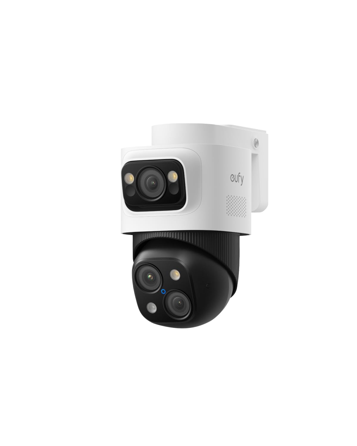 eufy - PoE Bullet‑PTZ Cam S4, 4K Triple Lens, 122° FOV, 360° Pan/Tilt, 8× Zoom, AI Tracking, Strobe, Color Night, 24/7