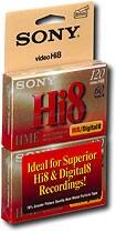 Front Detail. Sony - Hi8 Metal-Evaporated Videotapes (2-pack).
