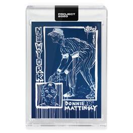 Topps - PROJECT 2020 Card 69 - 1984 Don Mattingly by Gregory Siff - Blue