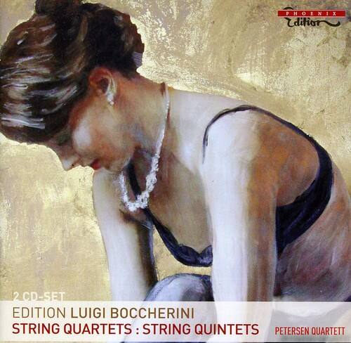 PHOENIX Edition  
2 CD-SET  
EDITION LUIGI BOCCERINI  
STRING QUARTETS : STRING QUINTETS  
PETERSEN QUARTETT