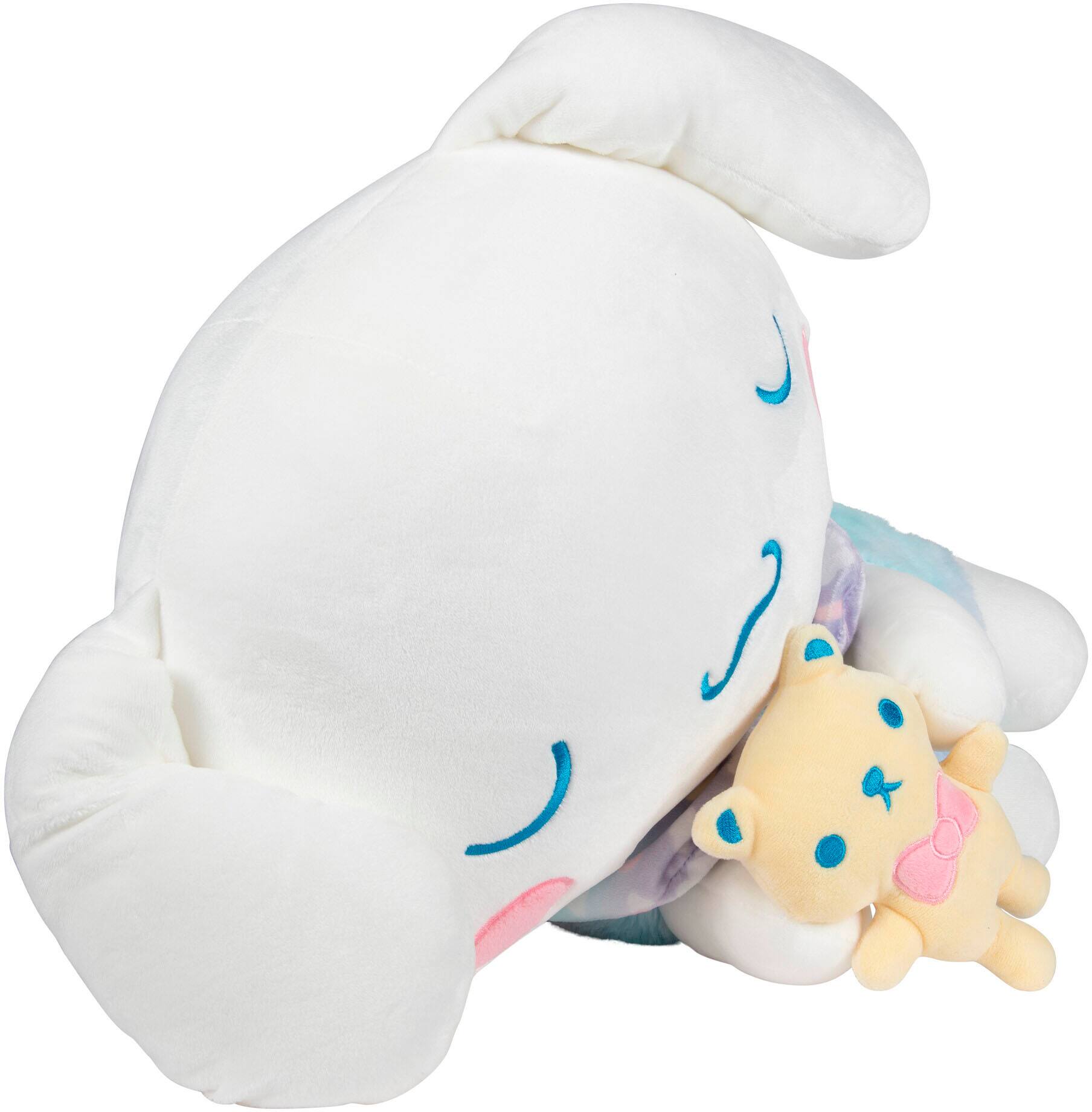 Angle. Jazwares - Hello Kitty and Friends - 18" Sleeping Plush with Bear Accessory -  Cinnamoroll.