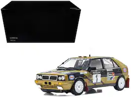 Lancia Delta HF 4WD #1 Fabrizio Tabaton - Luciano Tedeschini Winner "Rally Piancavallo" (1987) 1/18 Model Car by Kyosho