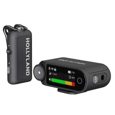 HOLLYLAND Lark MAX 2 Wireless Microphone for iPhone/Camera/Android HOLLYLAND Lark MAX 2 Wireless Microphone for iPhone/Camera/Android