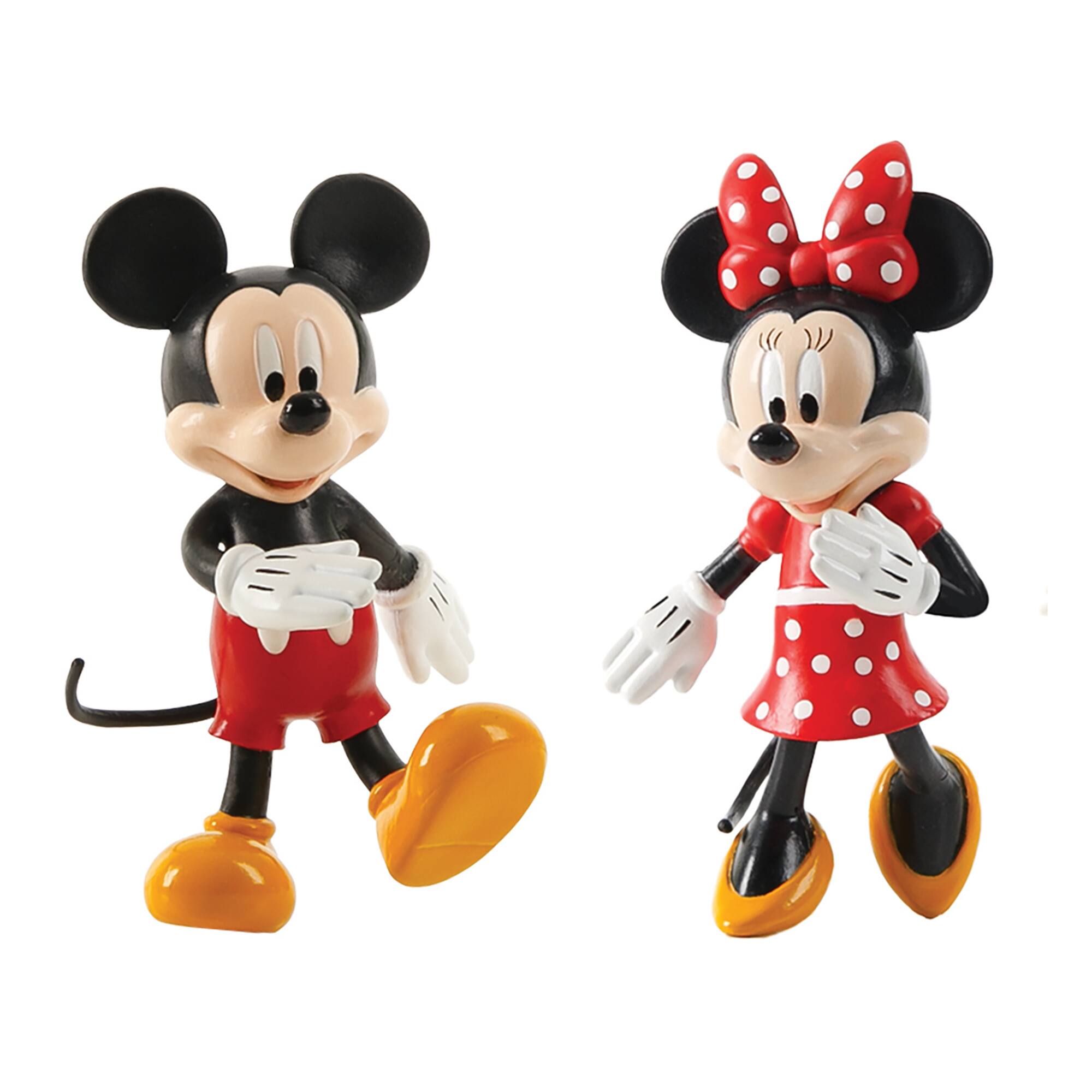Left. TCG Toys - FleXfigs: Mickey Mouse - 4 Character Pack - Disney Action Figures, Ages 3+.