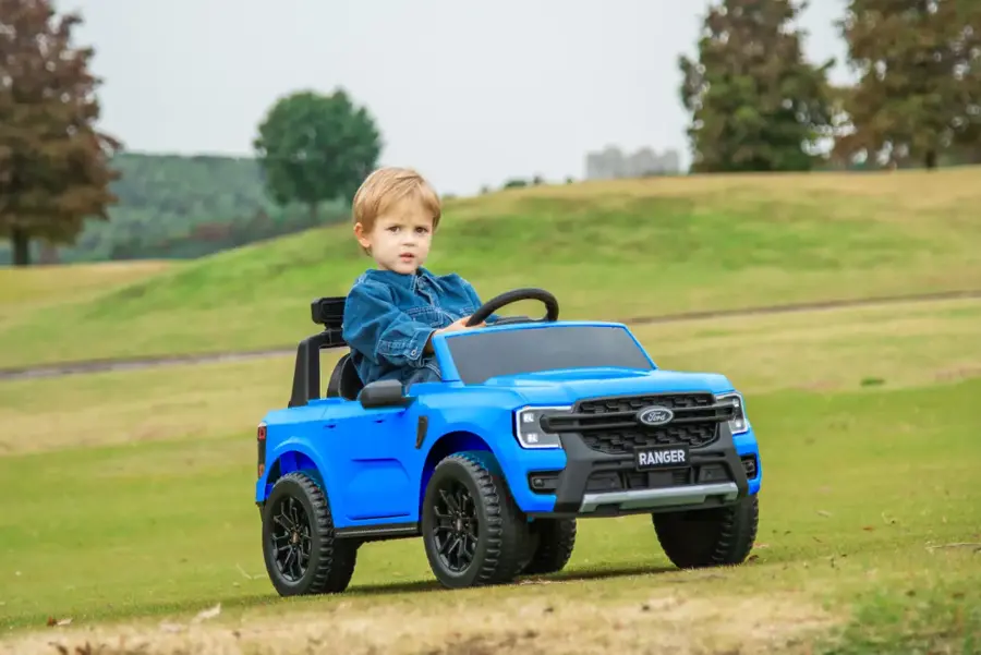 Best Rideon Cars Ford Ranger Ride On 12V Blue 850045100803 - Best Buy