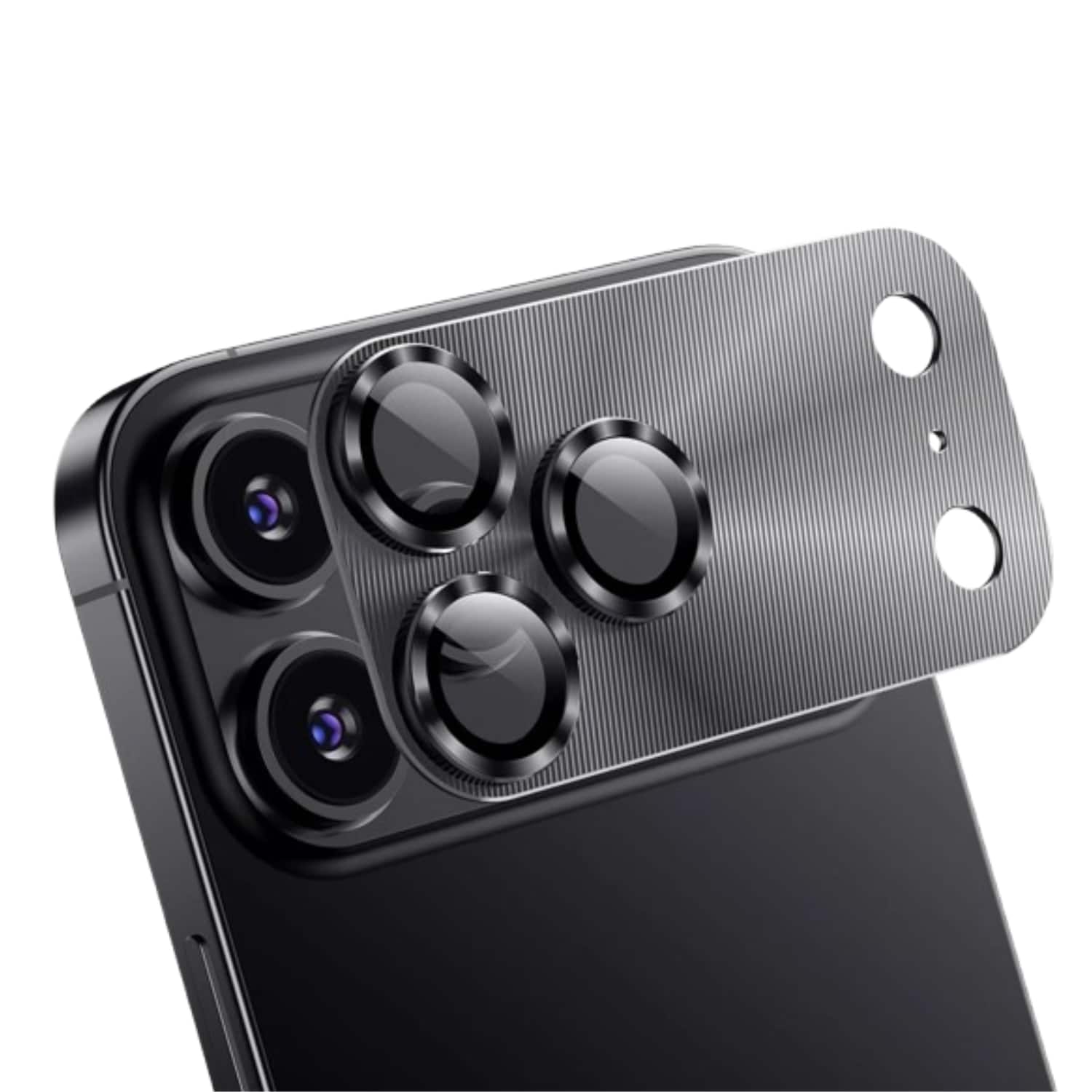 Stock Preferred - Camera Lens Protector For iPhone 17 Pro Max - Grey - Gray