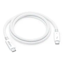 CalDigit - 3.28' 240W Thunderbolt 4 USB-C Braided Pro Cable, White