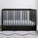 Left. Graco - Teddi 5-in-1 Convertible Crib with Drawer - Black.