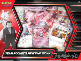 Pokémon - Trading Card Game: Team Rocket's Mewtwo ex Box