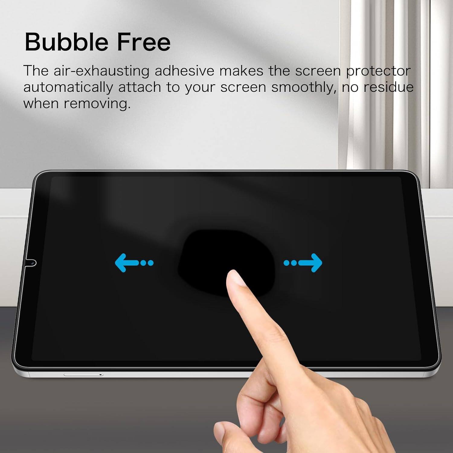 Bubble Free

The air-exhausting adhesive makes the screen protector automatically attach to your screen smoothly, no residue when removing.