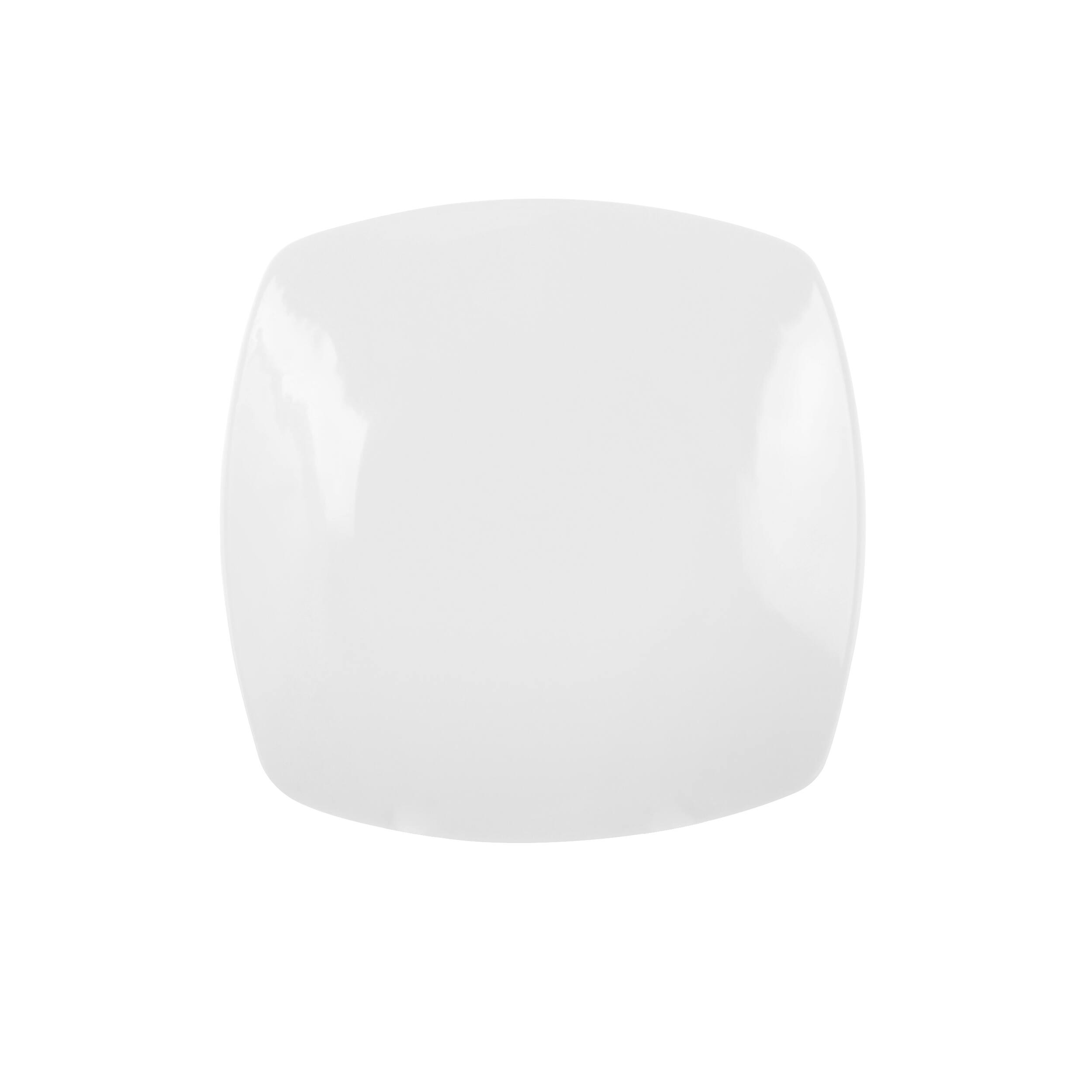 Alt View 9. Gibson - Zen Buffetware 16 piece Square Dinnerware Set - White.