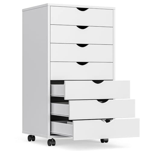 White-5-Drawer