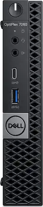 Dell - Refurbished OptiPlex 7060 Micro Desktop - Intel Core i5-8500T - 8GB Memory - 256GB SSD - Black