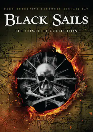Front. Black Sails: The Complete Collection - DVD.