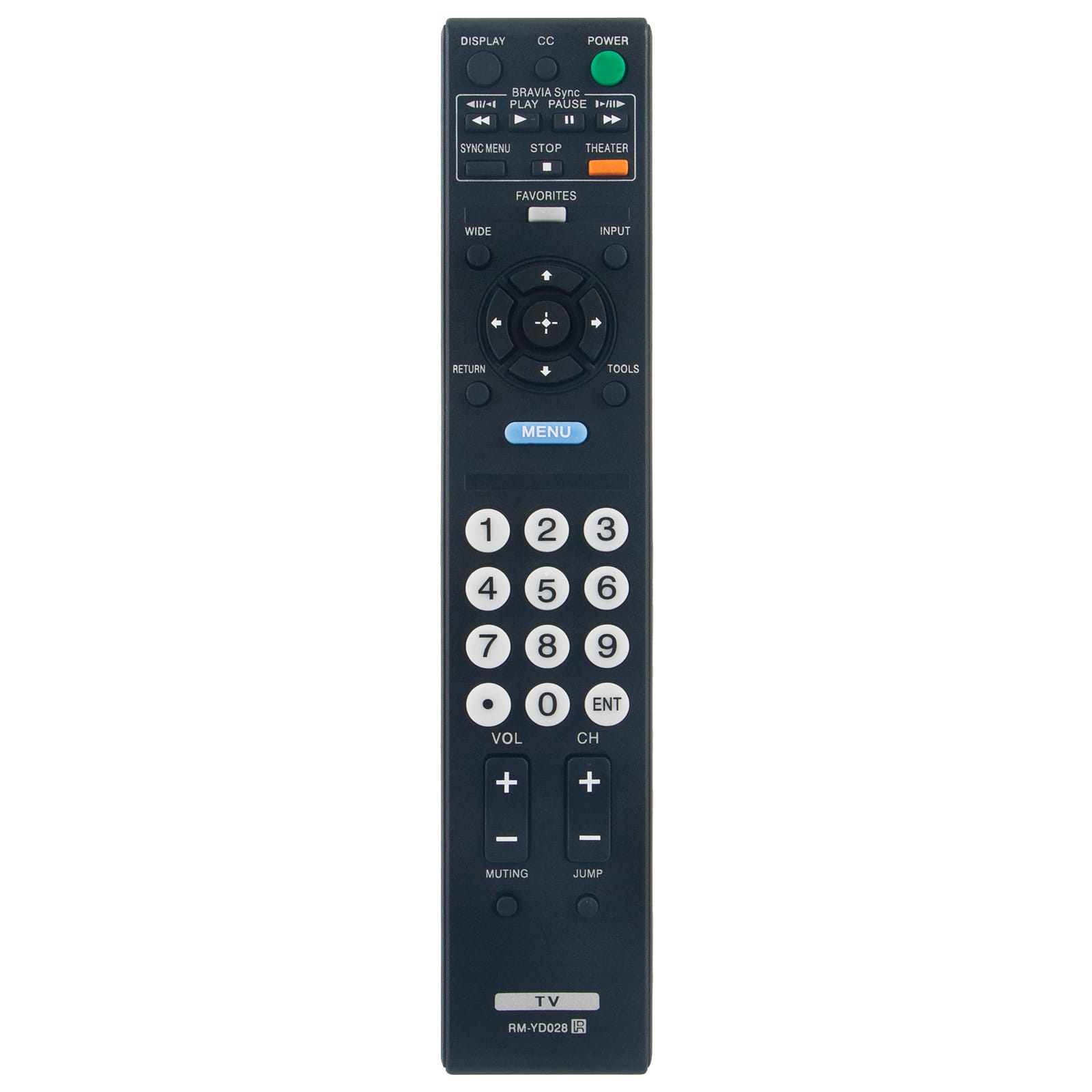 ALLIMITY - Replacement Remote Control RM-YD028, Fit for Sony Television KDL-32L504 KDL-40S504 KDL-46S504 KDL-46VL150 KDL-55V5100 - Black price history on PriceWatchPro