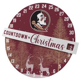 Pegasus - Florida State Seminoles Countdown to Christmas Wall Sign - Multicolor