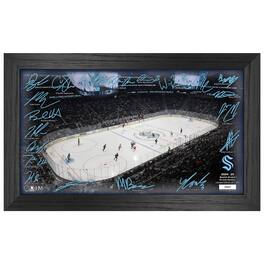 Highland Mint - Seattle Kraken 2024-2025 Signature Rink Print - Multicolor