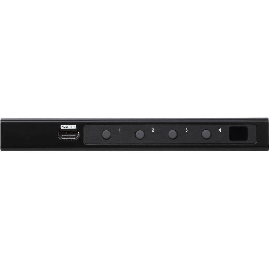 Alt View 2. Aten Technology - ATEN 4-Port True 4K HDMI Switch - 4096 x 2160 - 4K - 4 x 1 - Display - 1 x HDMI Out - Black.