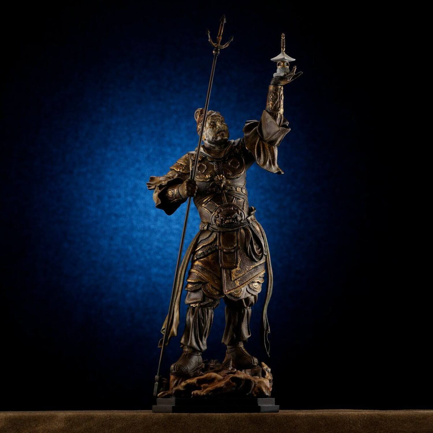Alt View 1. PopMarket - ARTPLA Four Heavenly Kings Shitenno Taamoten Model Kit   - COLLECTIBLES - Multicolor.