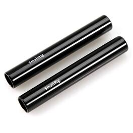 Smallrig - 15mm Black Aluminum Alloy Rod Pair, M12 Thread, 4"