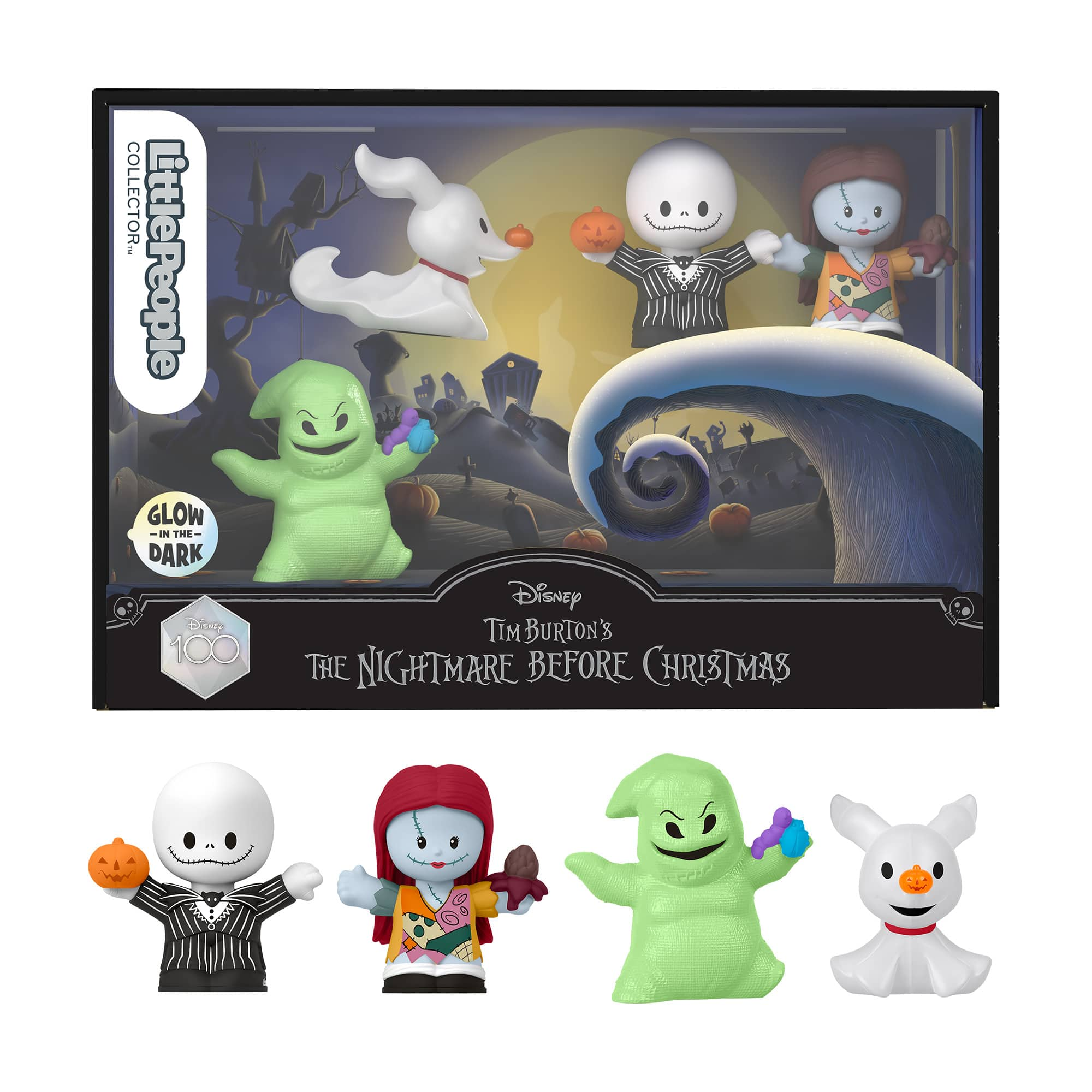 NEW Bundle of Nightmare best Before Christmas Animated Plush Figures