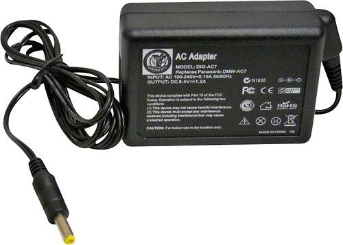 Front Standard. Accessory Power - Camera Accessory Kit.