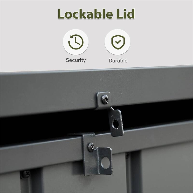 Lockable Lid

Security

Durable