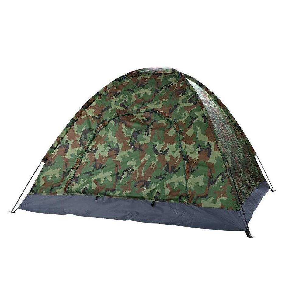 Alt View 1. Home Collection - Folding Camouflage Camping Tent Waterproof 3-4 Person Dome with Carry Bag - Camouflage.