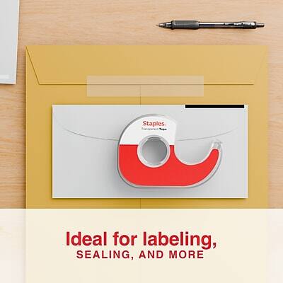Staples  
Ideal for labeling, sealing, and more