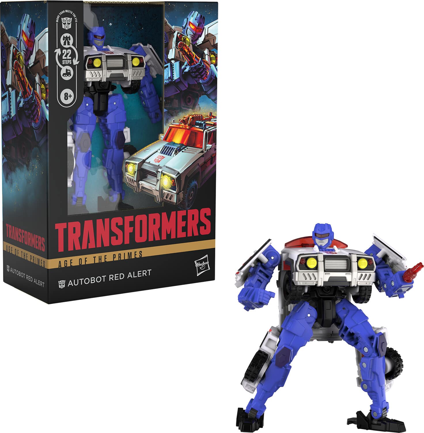 Hasbro - Collectibles - Transformers - Age of the Primes - Voyager Class Autobot Red Alert - COLLECTABLES - Multicolor