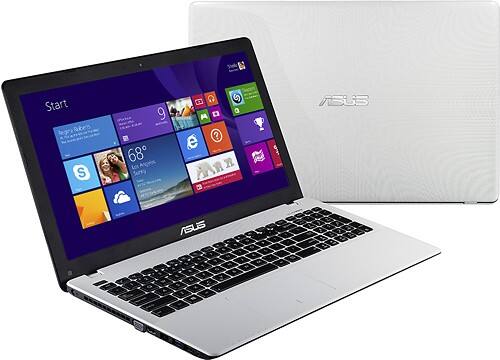Alt View Standard 1. Asus - 15.6" Laptop - Intel Core i3 - 4GB Memory - 500GB Hard Drive - White.