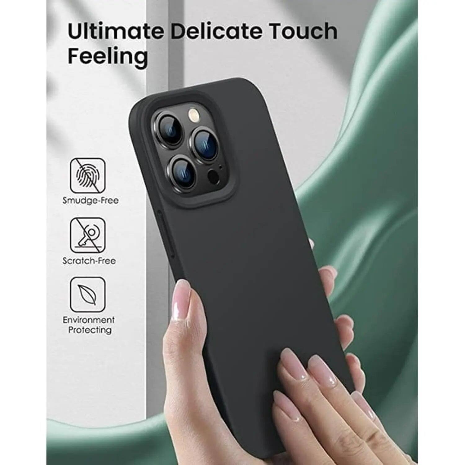 Ultimate Delicate Touch Feeling  
Smudge-Free  
Scratch-Free  
Environment Protecting