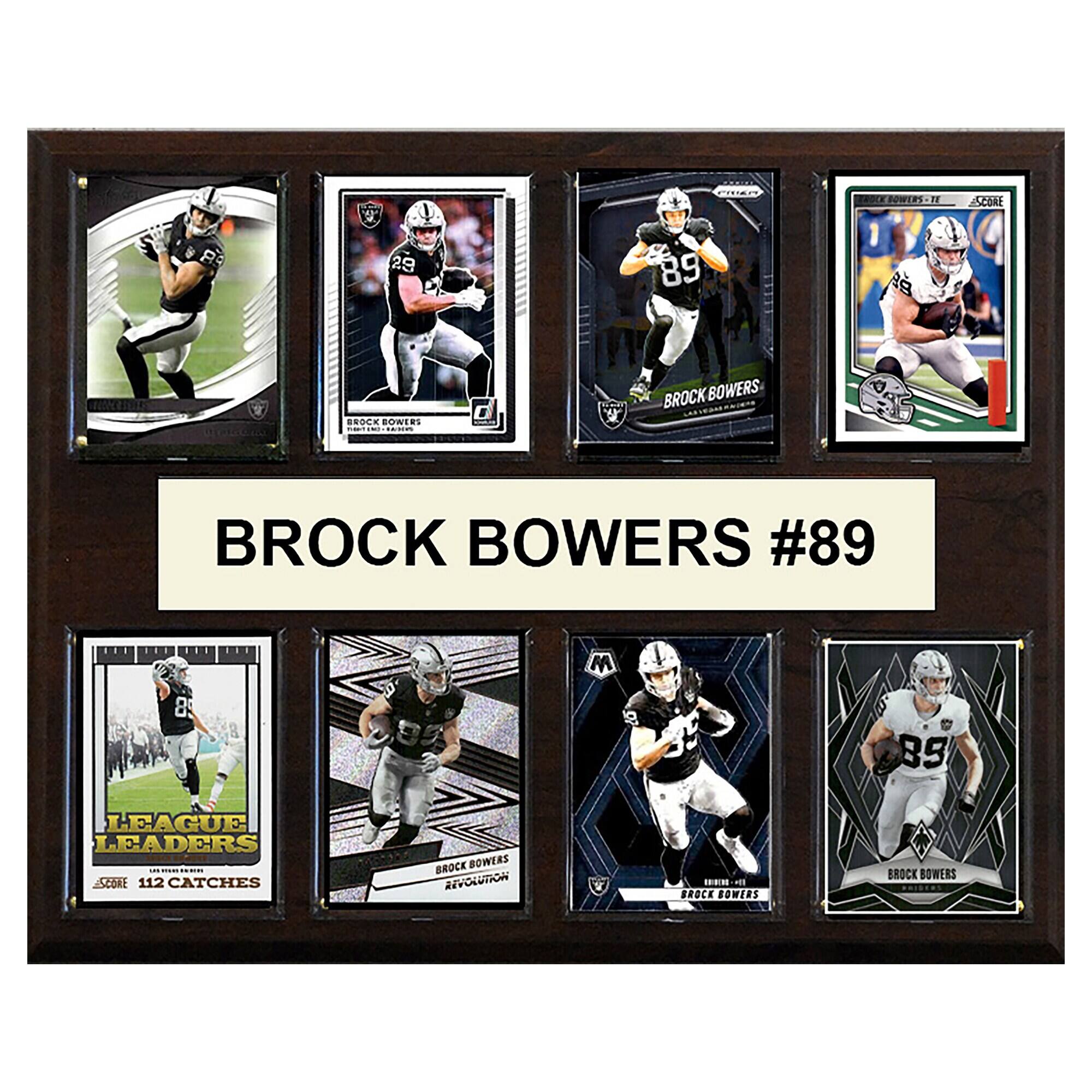 ROWERS-TE SCORE 7 8 29 89 ... SOWERS .....   BROCK BOWERS BROCK BOWERS #89 M 85 85 LEAGUE LEADERS  SCGNE 112 CATCHES BROCK BOWERS REVOLUTION .N m BROCK BOWERS BROCK BOWERS