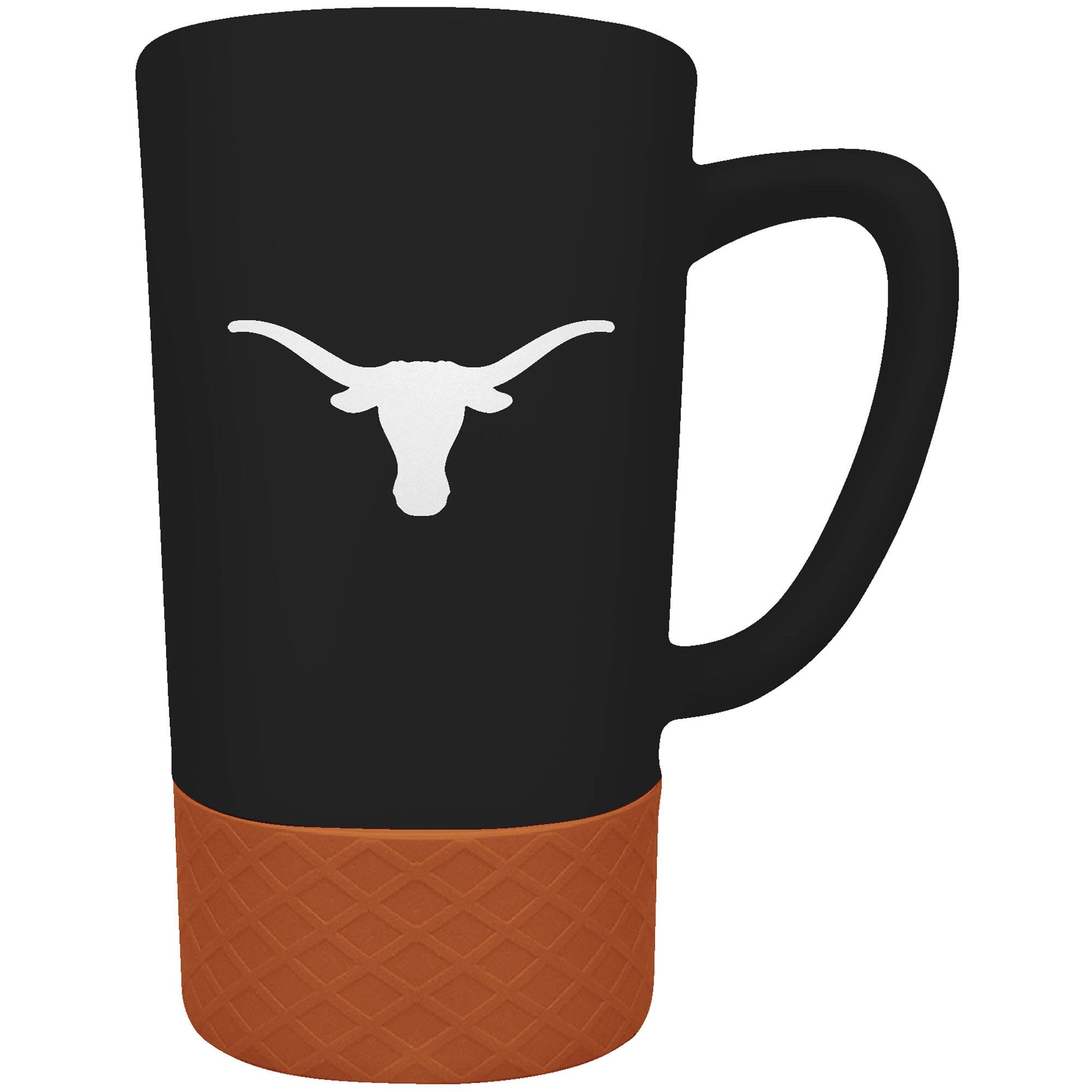 Great American Products - Texas Longhorns Team Logo 16oz. Laser Etched Jump Mug - Multicolor