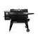 Angle. Pit Boss - Navigator Wood Pellet Grill with Grill Cover - Black.